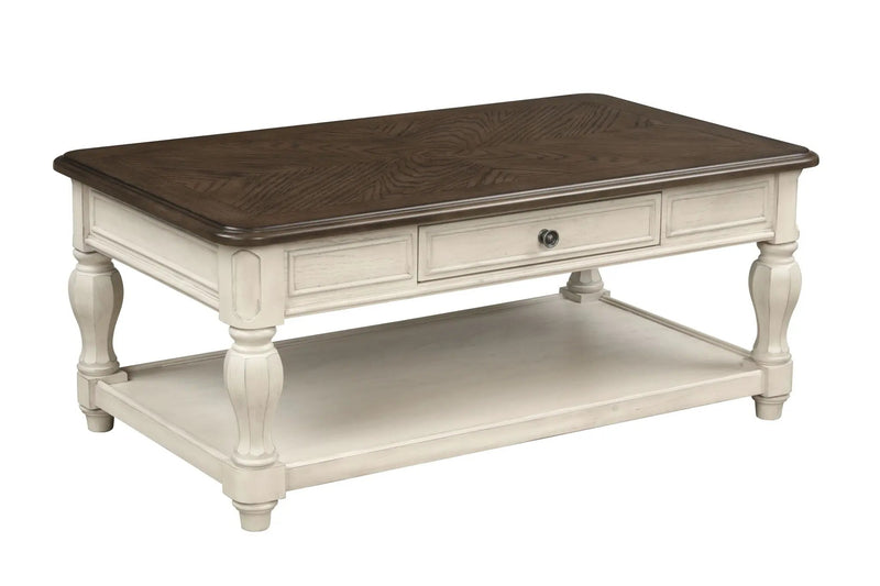 Classic Design Table With Storage by Unique Piece Furniture