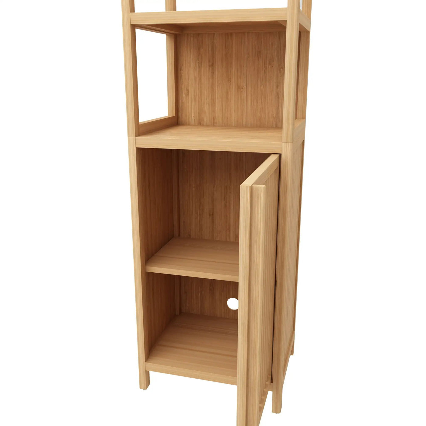 Storage Cabinet With Tall Tower, Multifunctional For Bathroom by HouseOfZazla