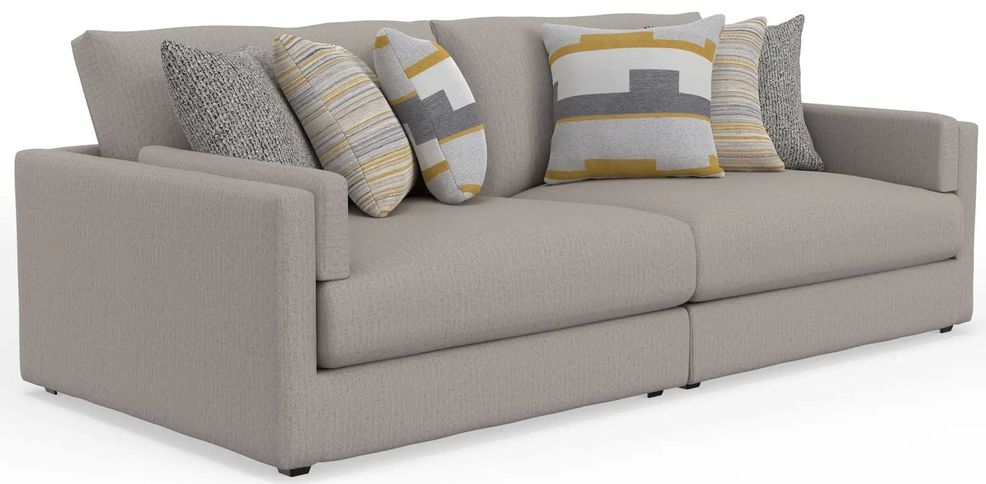Trevor - 2 Piece Extra Deep Oversized Sofa by Unique Piece Furniture