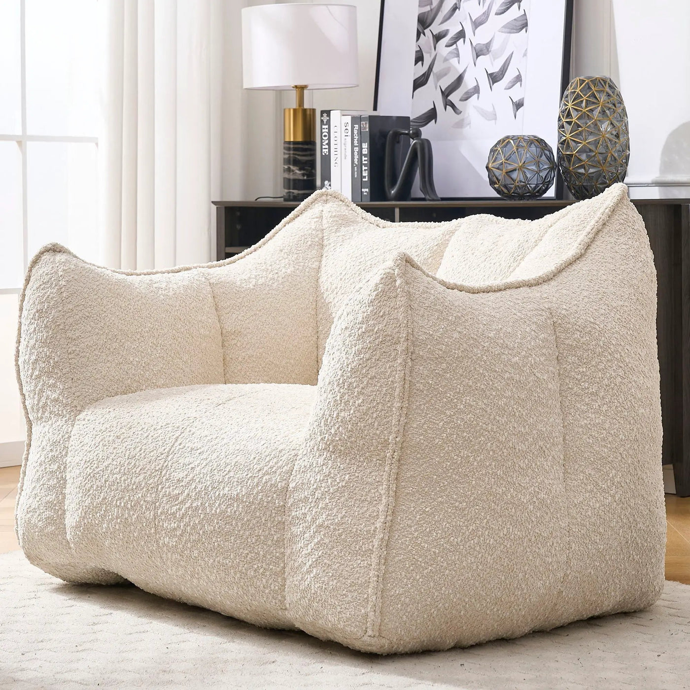 Comfortable Chenille Sofa Chairs With Highly Resilient Foam by HouseOfZazla
