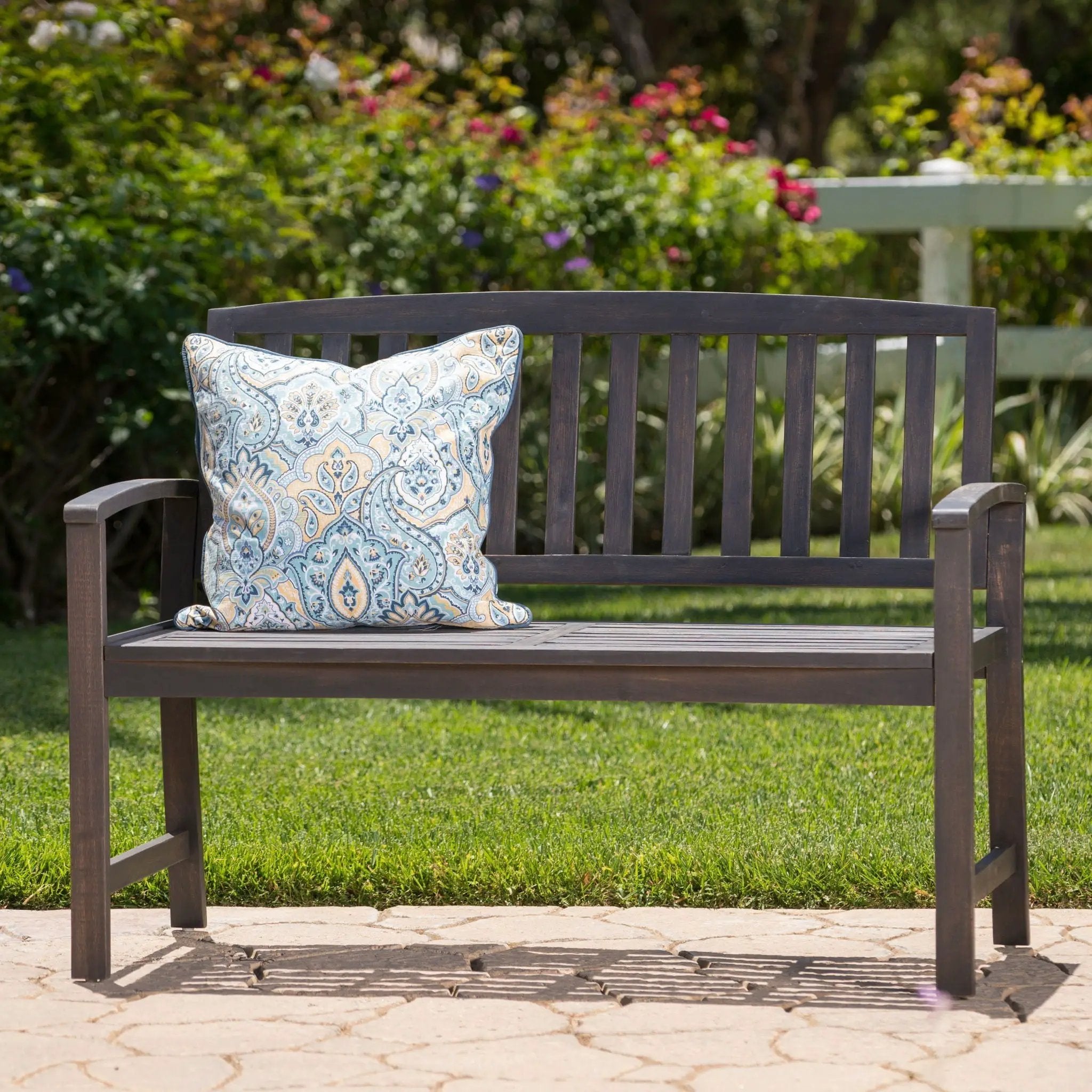 Farmhouse Style Loja Bench Indoor / Outdoor by HouseOfZazla