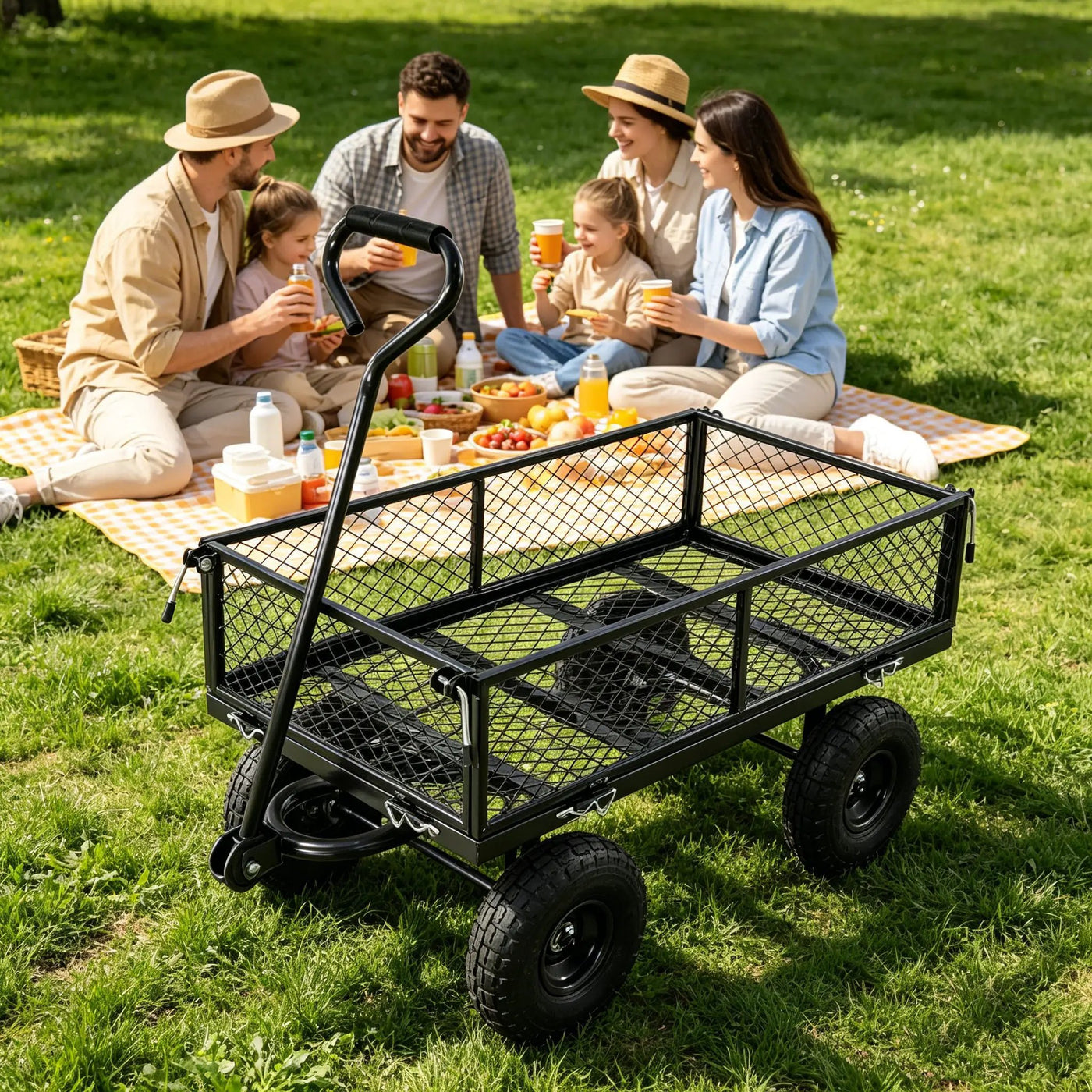 Wagon Cart Garden Cart Trucks Make It Easier to Transport Firewood by HouseOfZazla