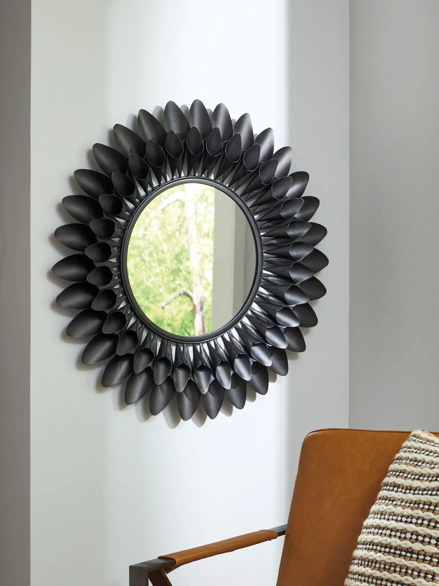 Ryenmour - Accent Mirror - Oil Rubbed Bronze Finish by Unique Piece Furniture