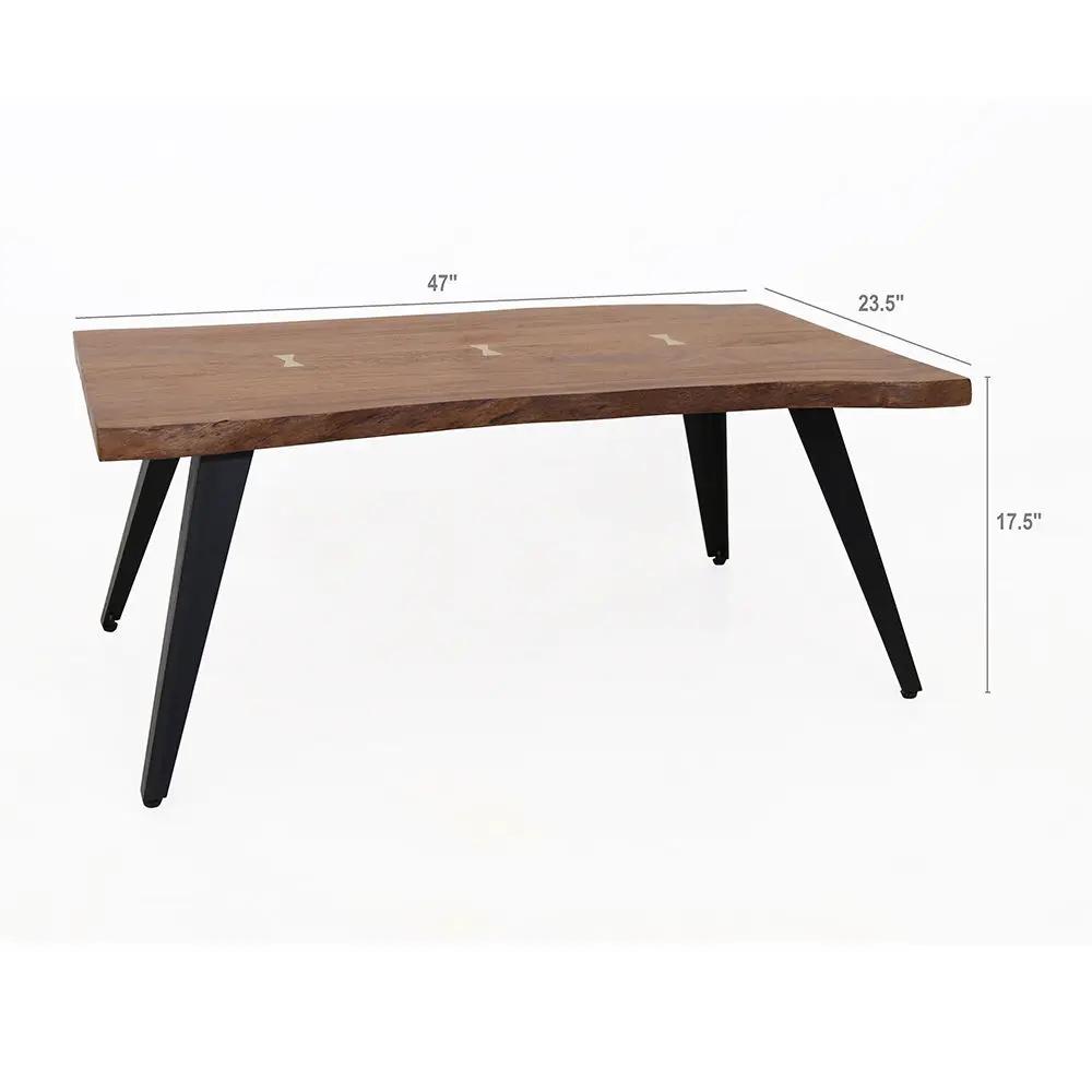 Ramirez - Coffee Table - Natural Wood / Brown by HouseOfZazla