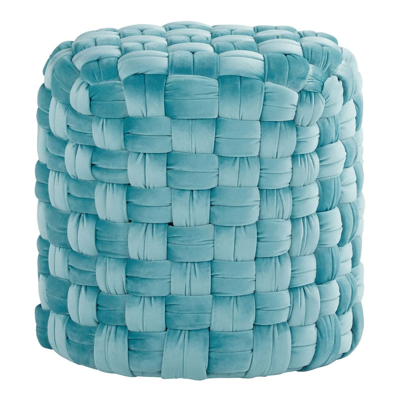 Braided - Versatile Round Ottoman by Unique Piece Furniture
