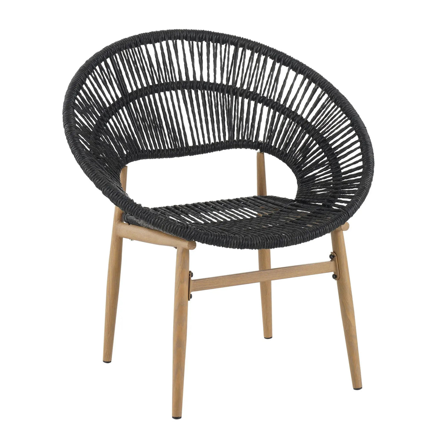 Cyril - Outdoor Papasan Style Dining Chair (Set of 2) by HouseOfZazla