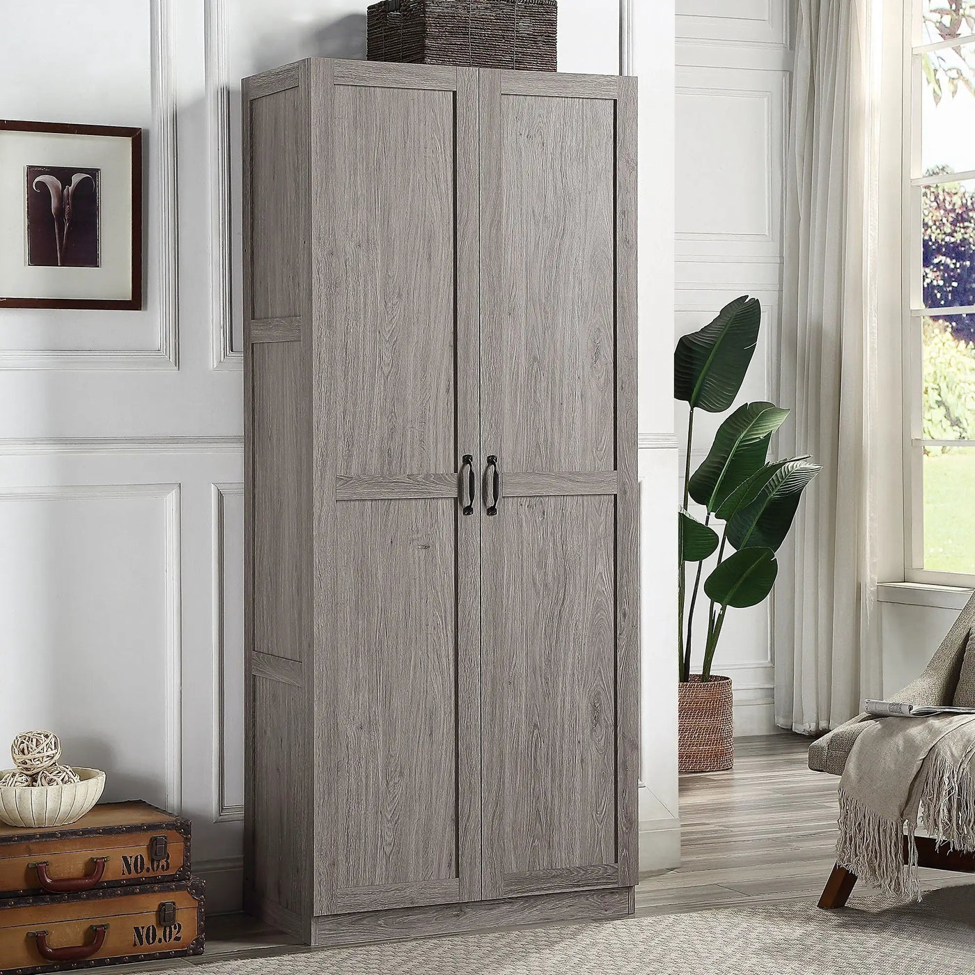 Hopkins - Storage Cabinet With 7 Shelves by HouseOfZazla