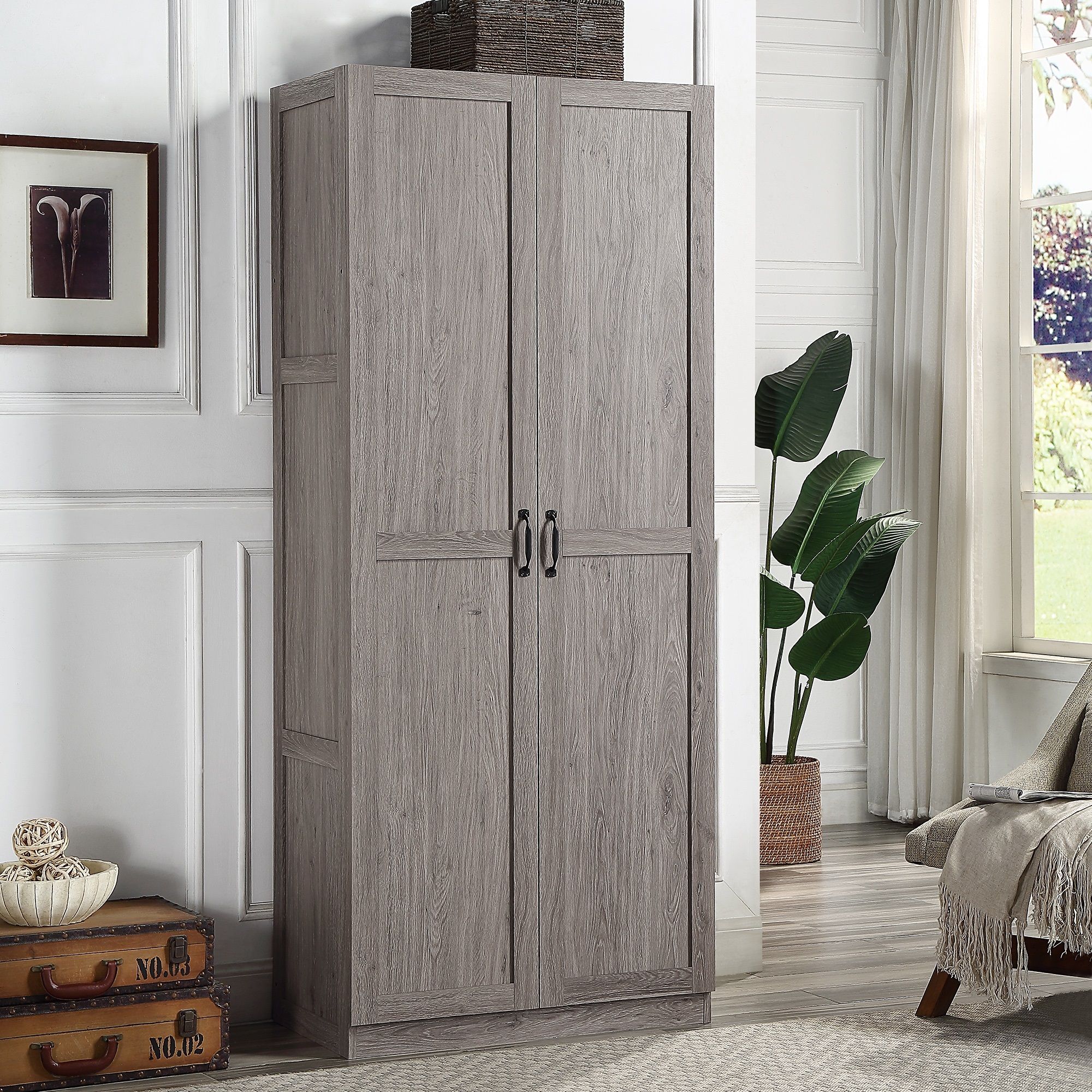 Hopkins - Storage Cabinet With 7 Shelves by HouseOfZazla