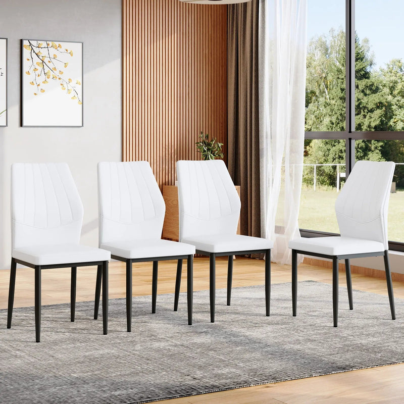 Dining Chairs With Shell Pattern, Comfort and Style by HouseOfZazla