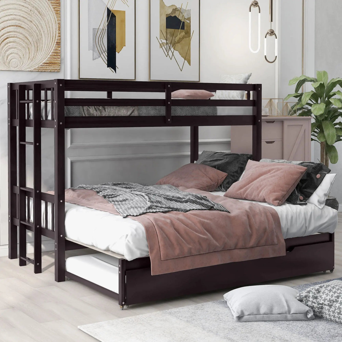 Smooth Mobility Bunk Bed With Trundle by HouseOfZazla