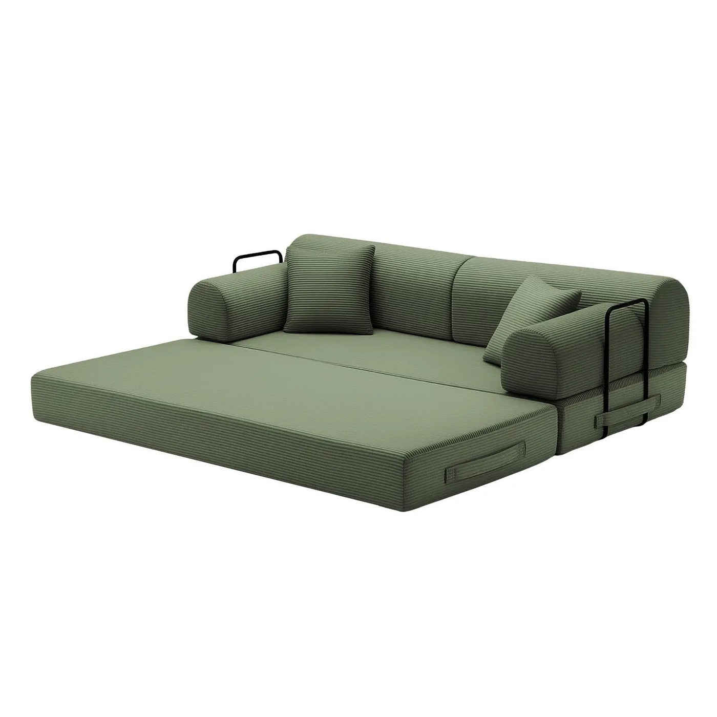 Convertible Sleeper Sofa Bed, Floor Lounge Couch For Living Room by HouseOfZazla