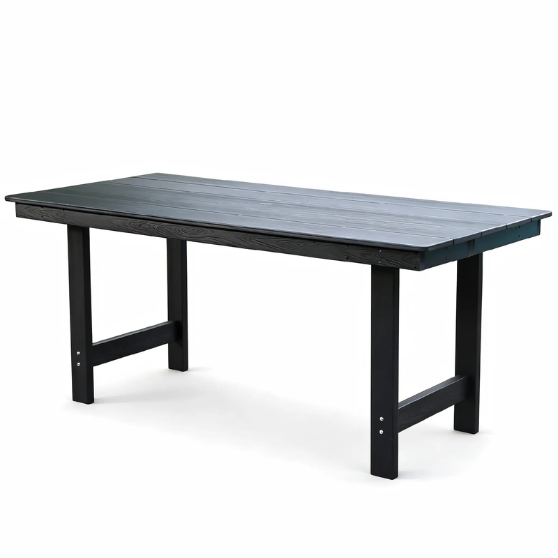 HDPE Outdoor Patio Dining Set - Table and Four Chairs by HouseOfZazla