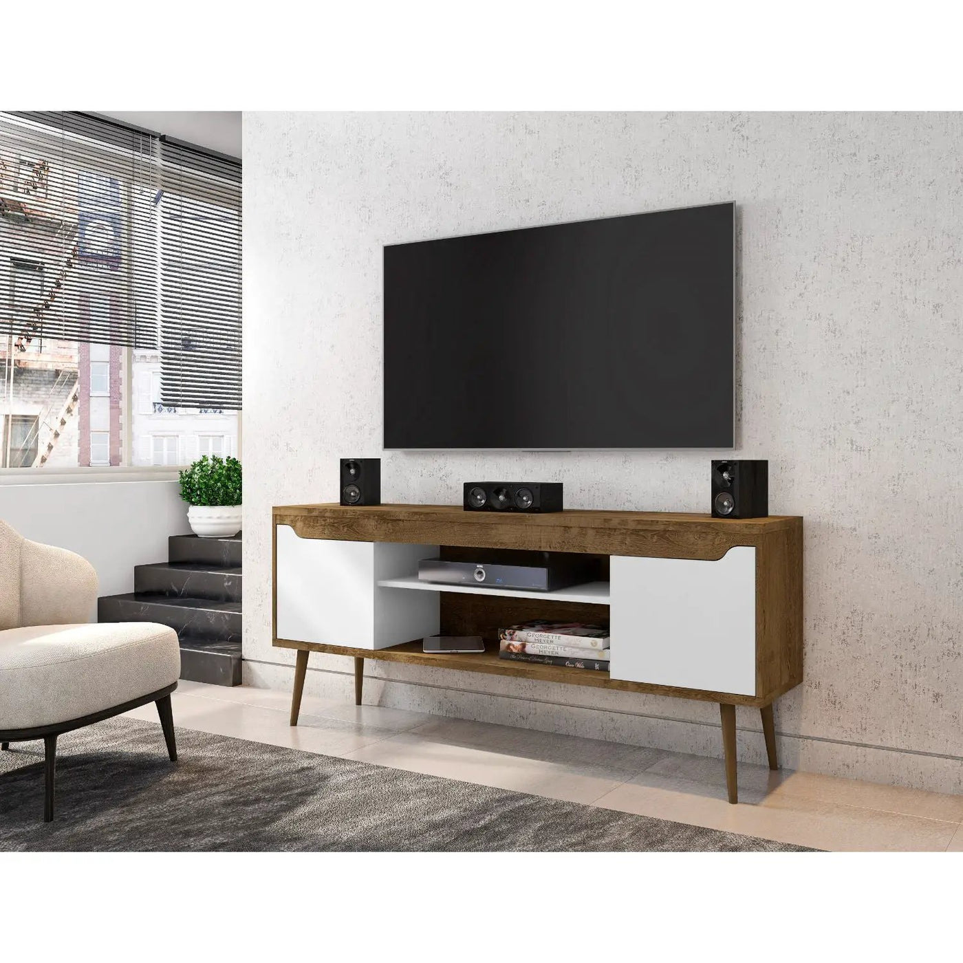 Bradley - Modern Design TV Stand by HouseOfZazla