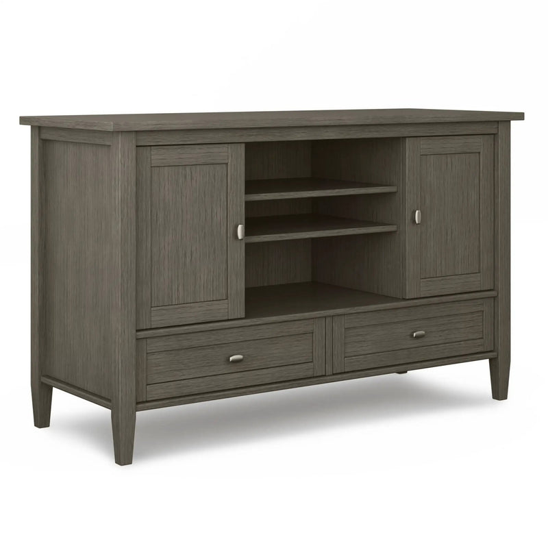 Warm Shaker - TV Media Stand Handcrafted by Unique Piece Furniture