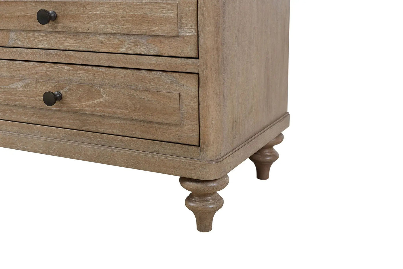 Panel Bedroom Set With 3 Drawer Nightstand, Casual Dresser, Cane Mirror, 3 Drawer Cane Front Chest And Bench by HouseOfZazla