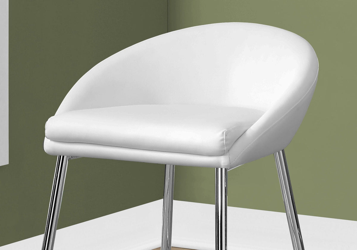 Bar Height Swivel Stool Set with Cushioned Seat and Metal Frame - Gray or White, photo 3 of 8