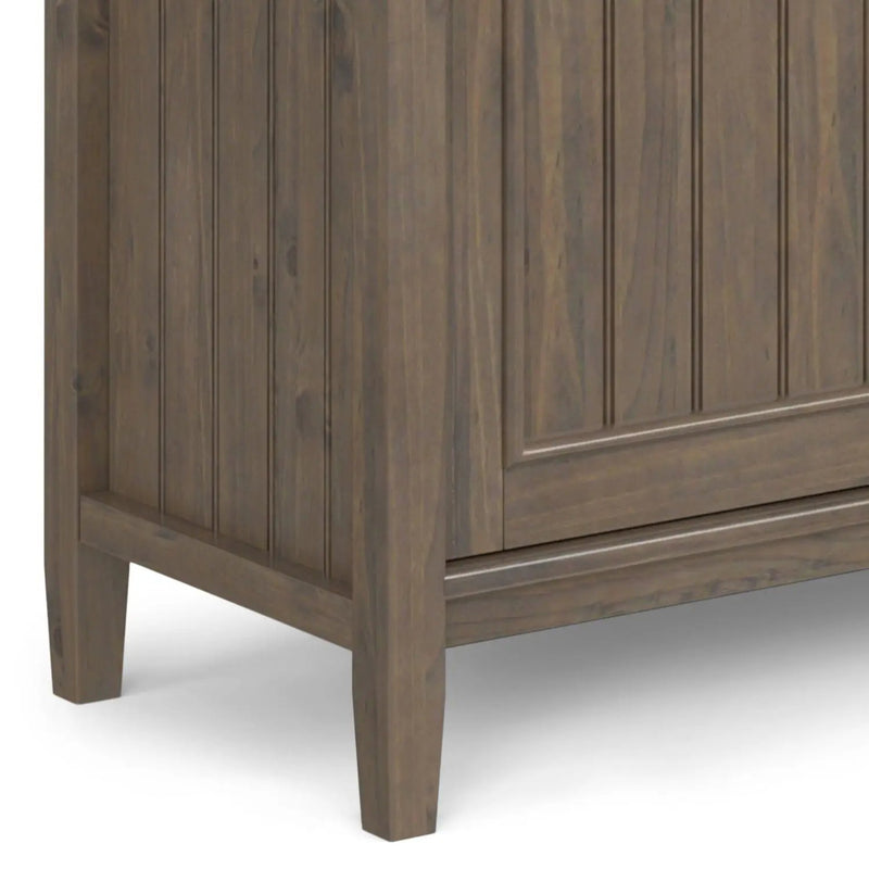 Lev - Medium Storage Cabinet - Smoky Brown by Unique Piece Furniture