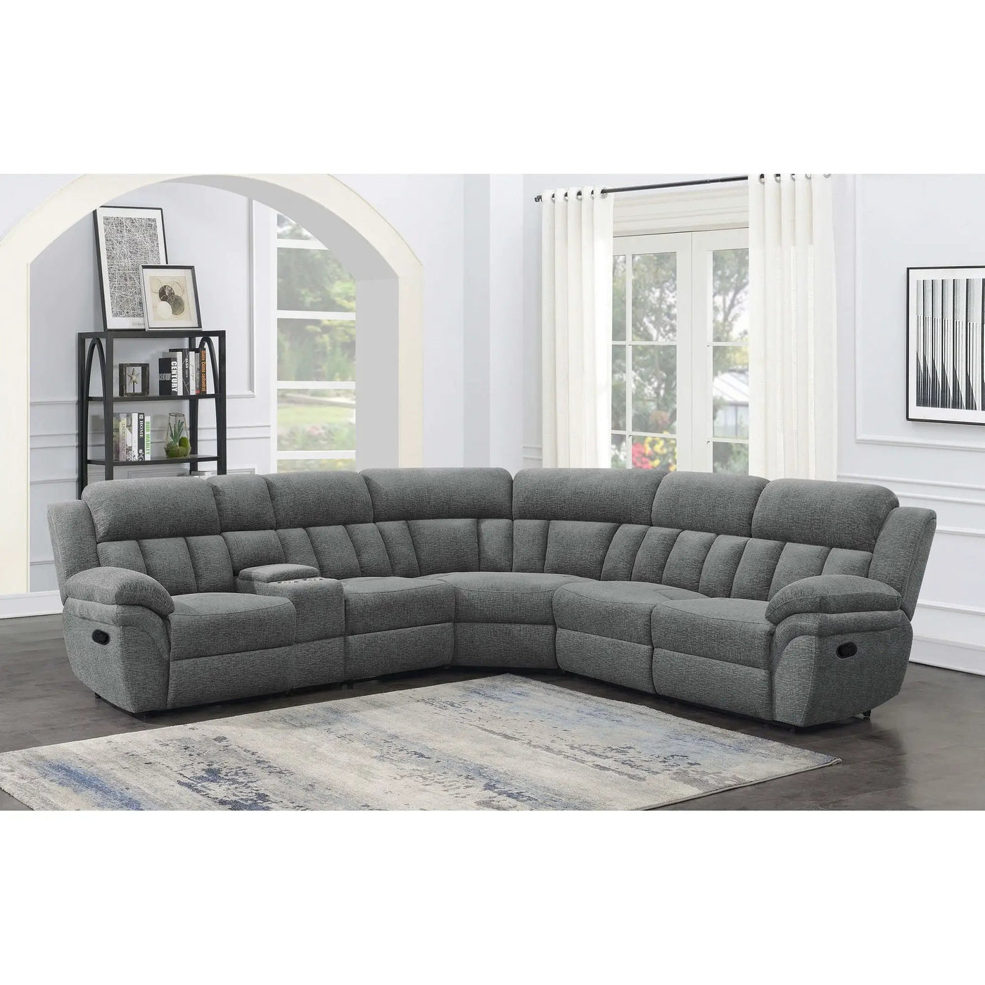 Divine - 6 Piece Reclining Sectional by HouseOfZazla