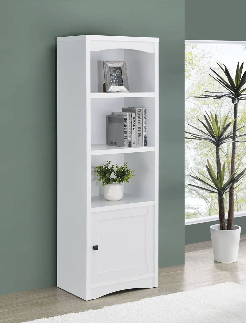 Laughlin 3-piece Entertainment Center TV Stand White by Unique Piece Furniture