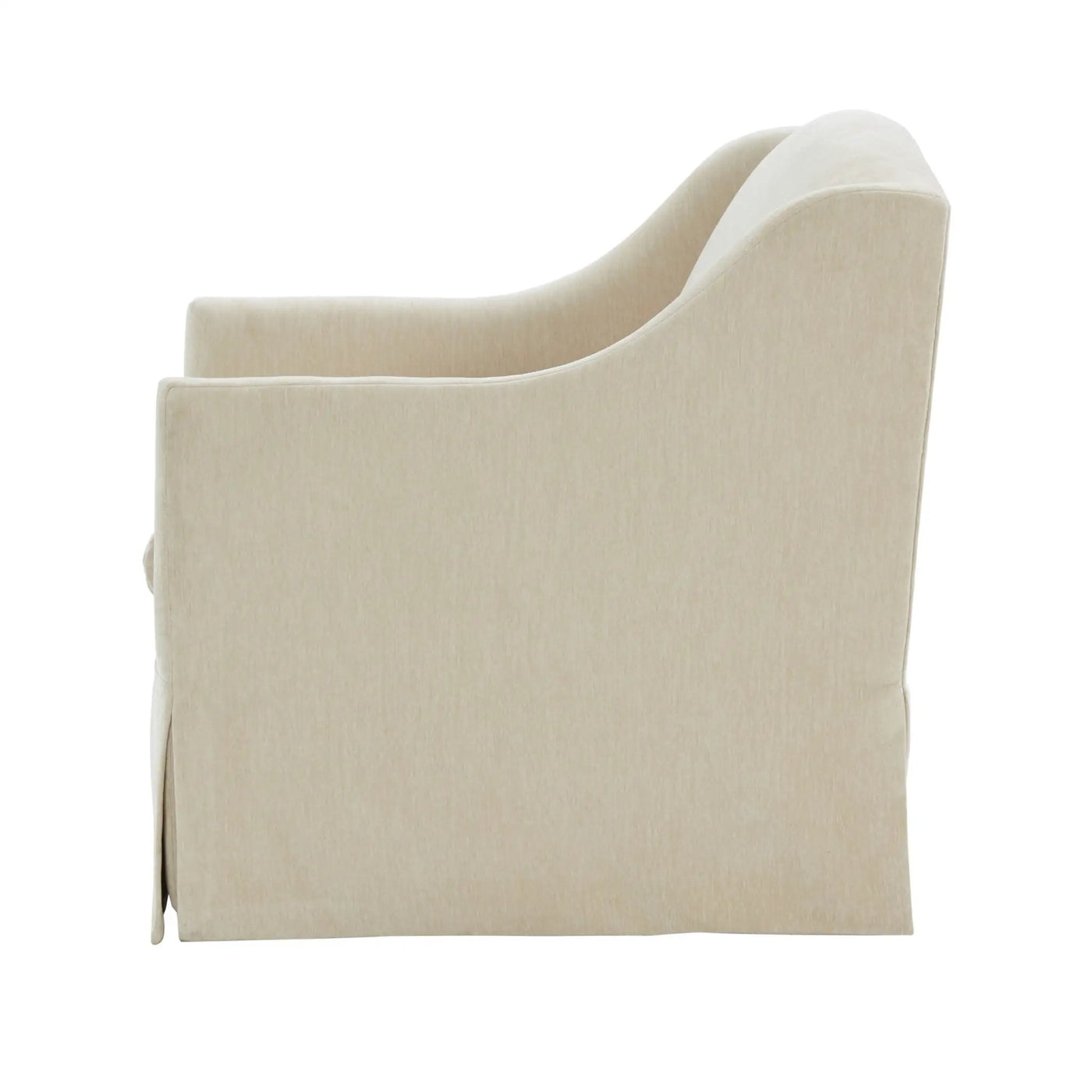 Luisa - Skirted Swivel Accent Chair by HouseOfZazla