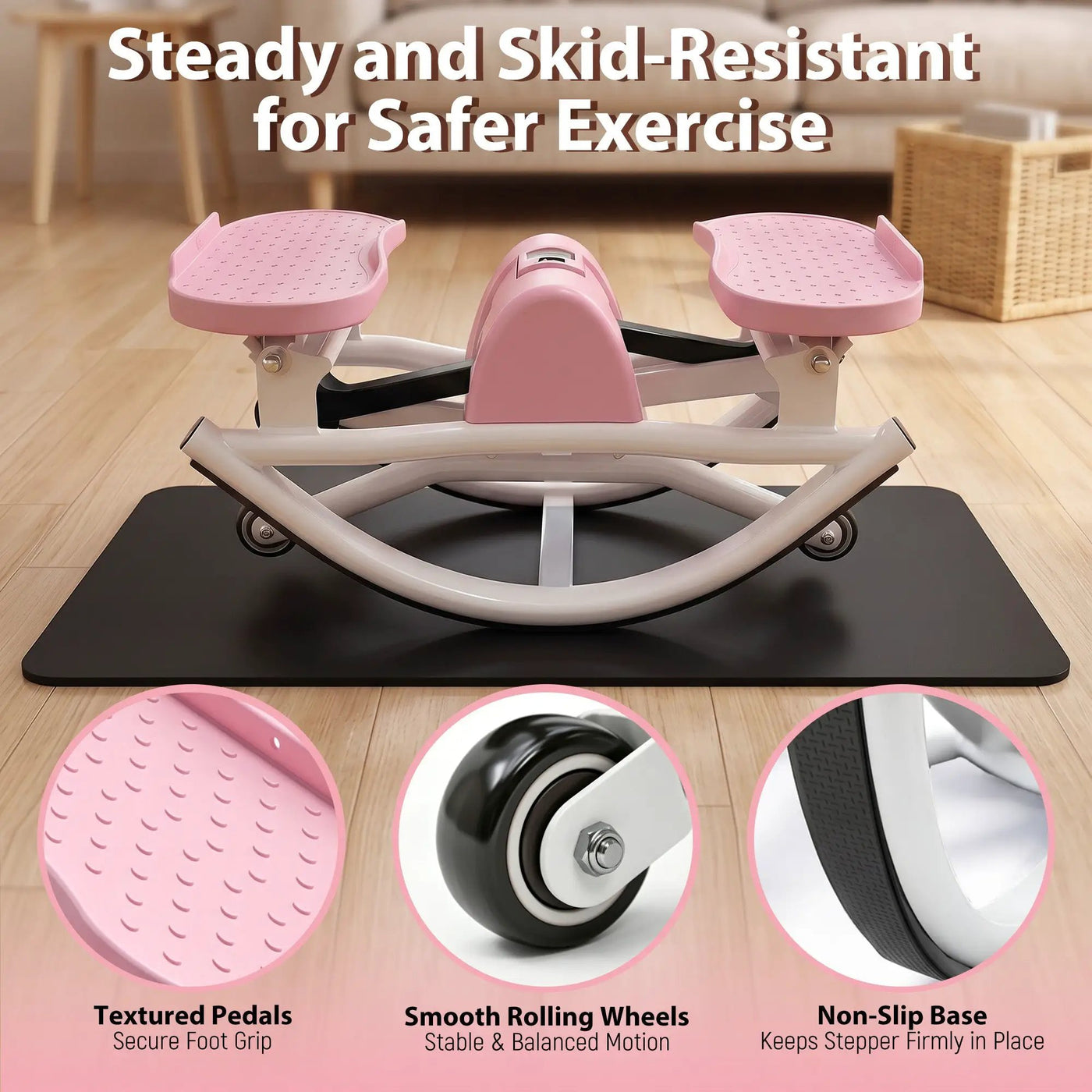 Swing Stepper Machine – Home Aerobic Fitness Made Easy by HouseOfZazla