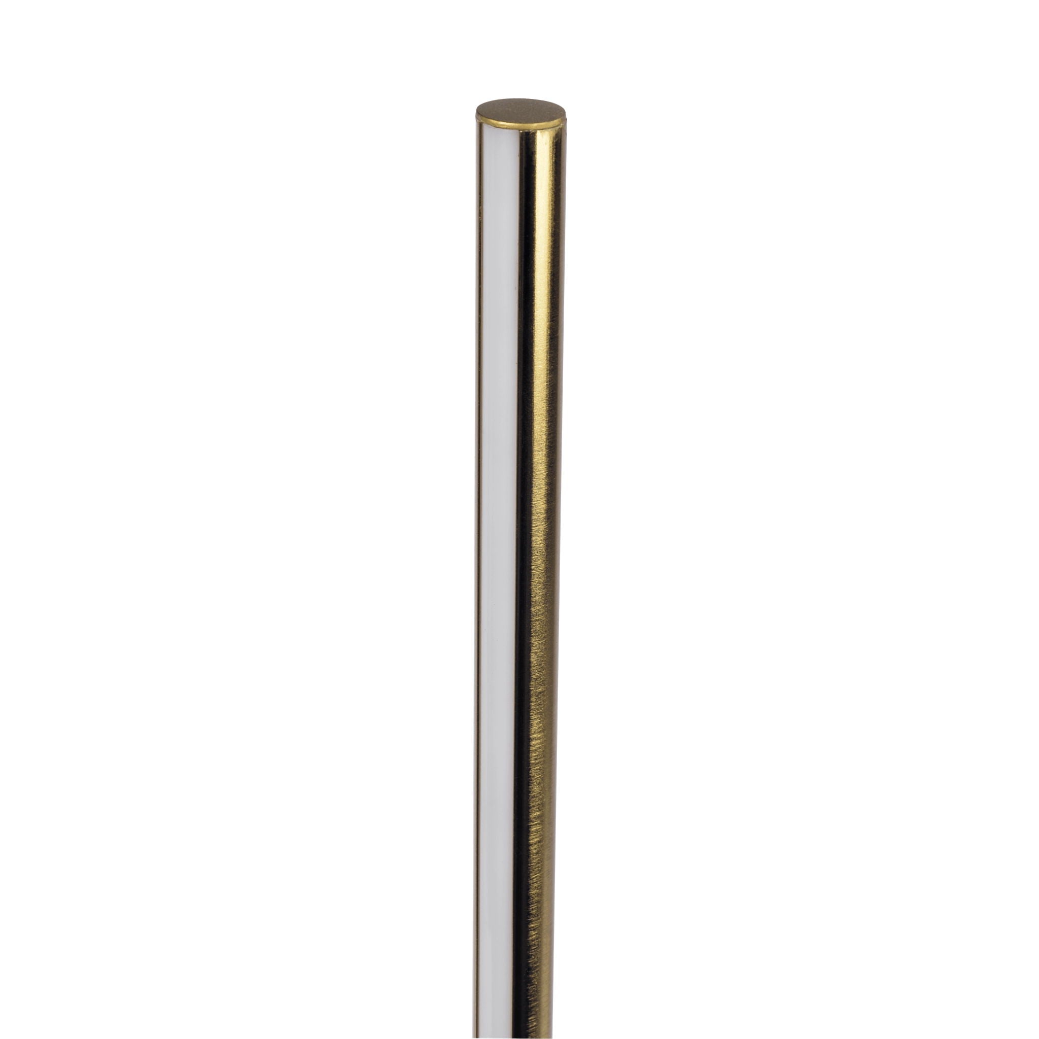 Prism - LED Floor Lamp With On / Off Switch Base - Gold / Marble by HouseOfZazla