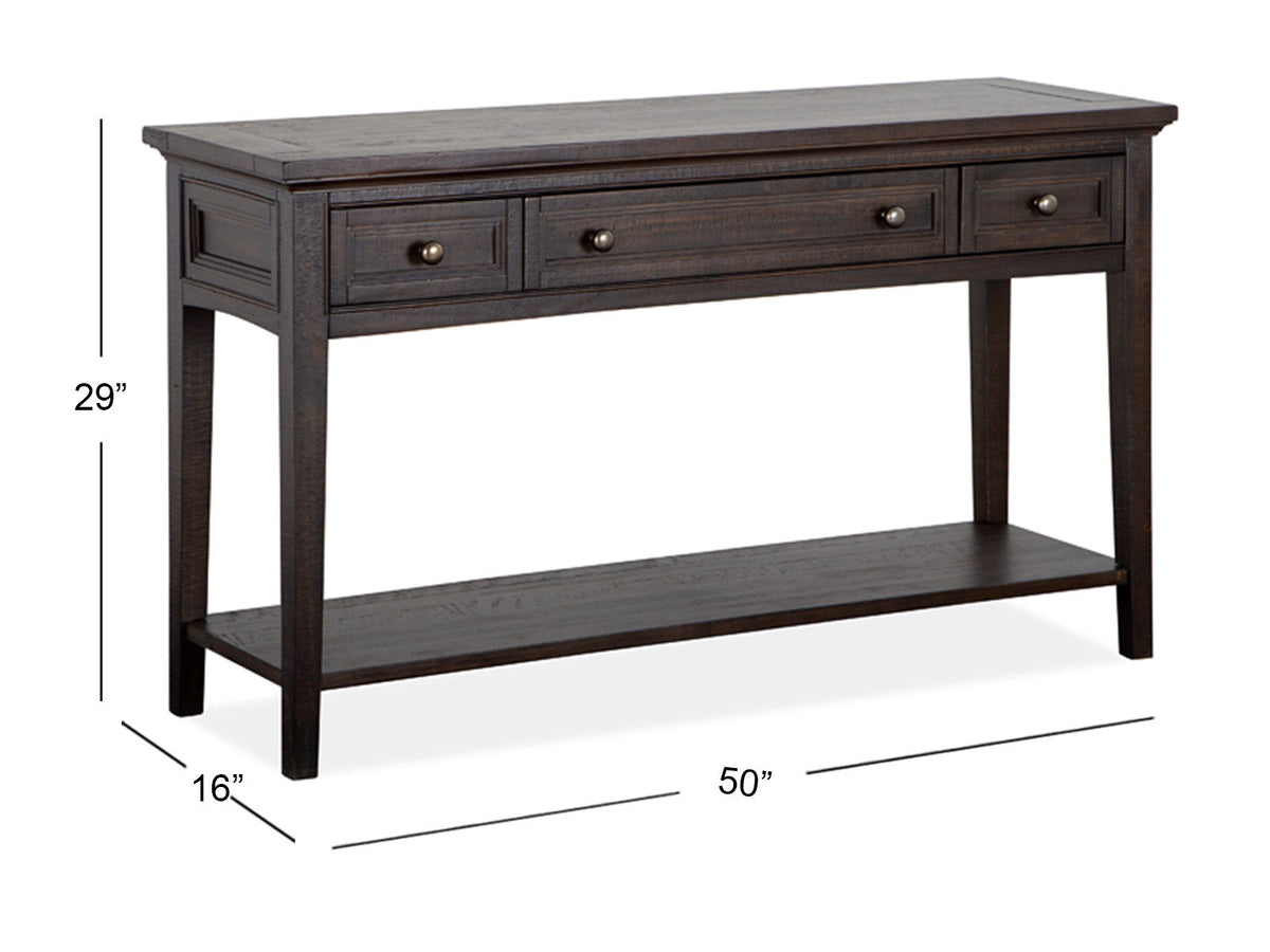 Westley Falls - Rectangular Sofa Table - Graphite, photo 4 of 7