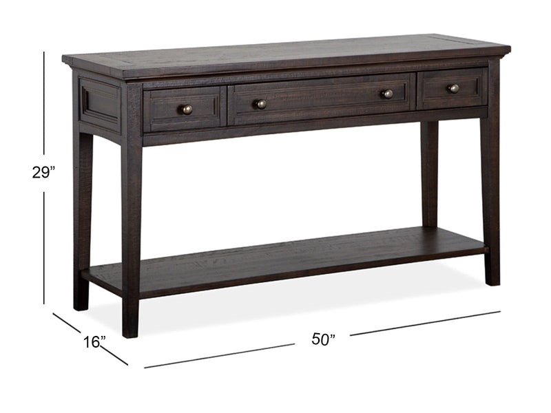 Westley Falls - Rectangular Sofa Table - Graphite, photo 4 of 7