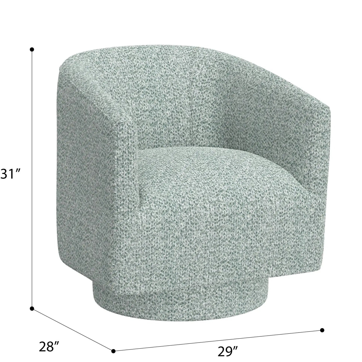 Accent Chair With Swivel Function by HouseOfZazla