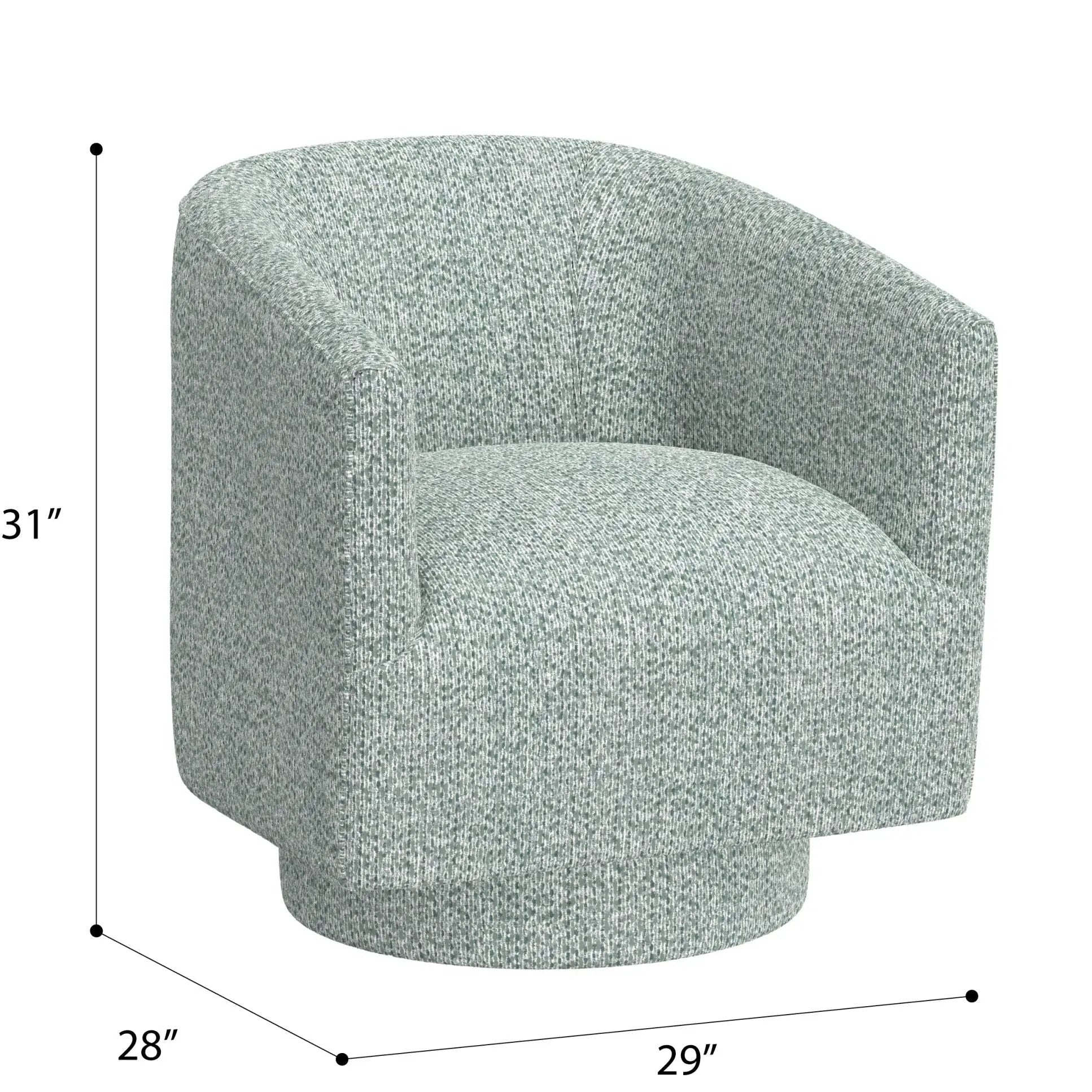 Accent Chair With Swivel Function by HouseOfZazla