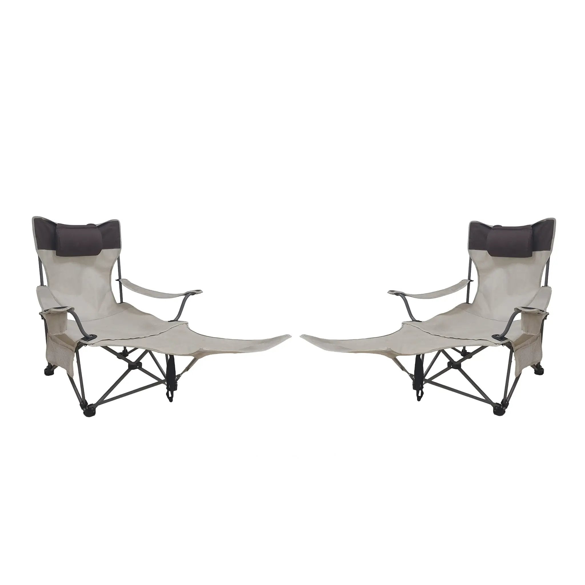 2PCS Outdoor Camping Chairs by HouseOfZazla