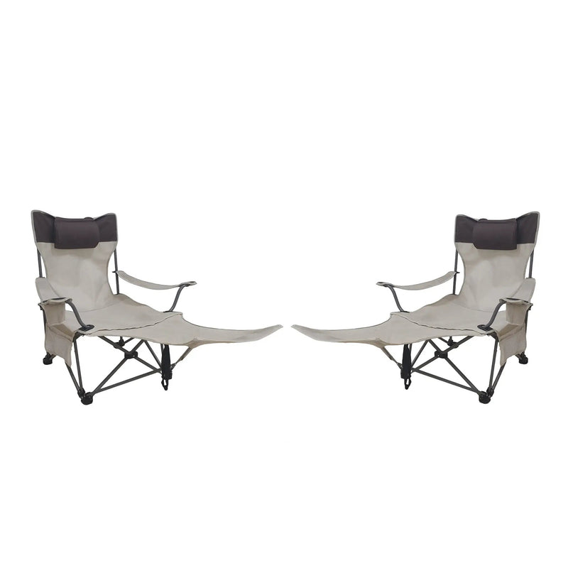2PCS Outdoor Camping Chairs by HouseOfZazla
