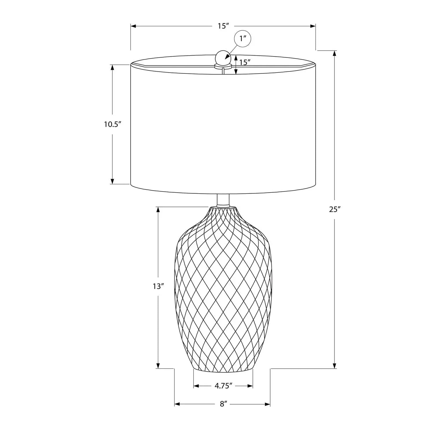 Lighting, Table Lamp, Transitional - Cream by Unique Piece Furniture