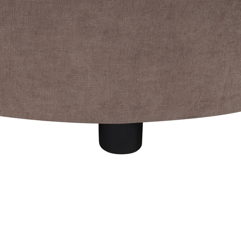 Modern L-Shaped Sectional Sofa With Curved Chaise, USB Ports, And Side Storage Pockets by HouseOfZazla