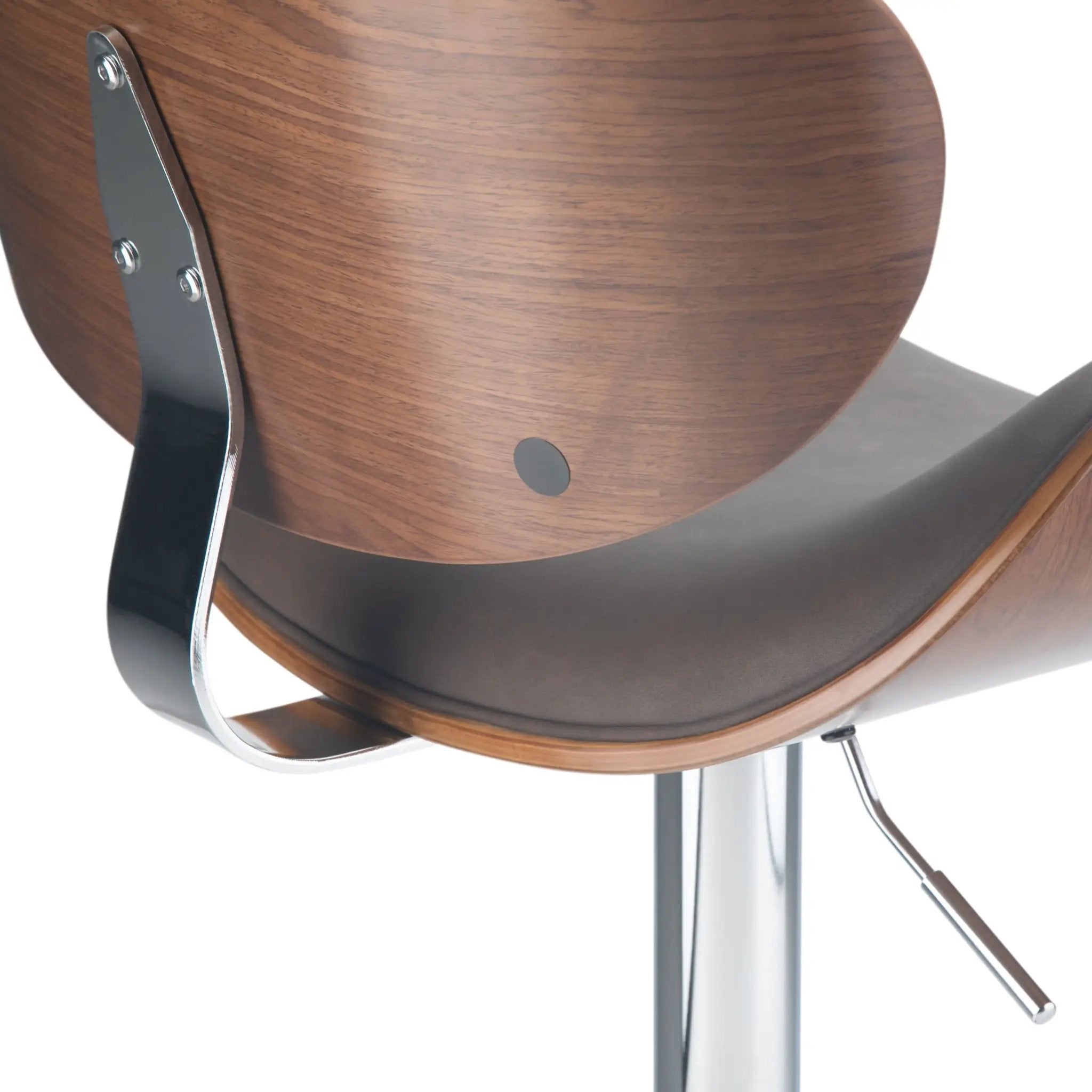 Marana - Multifunctional Handcrafted Bentwood Adjustable Swivel Bar Stool by Unique Piece Furniture