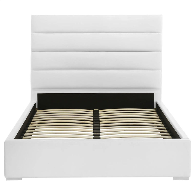 Felicity 53-inch Upholstered Full Platform Bed White by Unique Piece Furniture