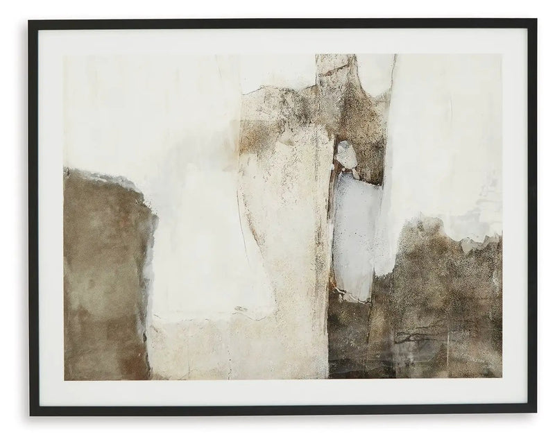 Aldricton - Wall Art - Brown / White by Unique Piece Furniture