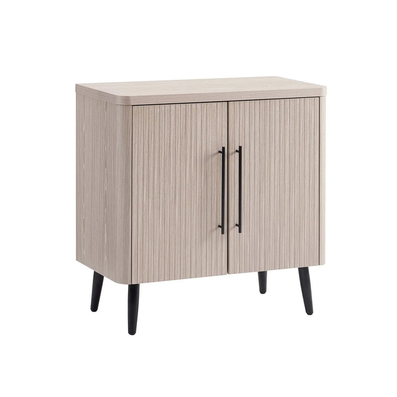 Jodie - Fluted Accent Cabinet - Oak by HouseOfZazla