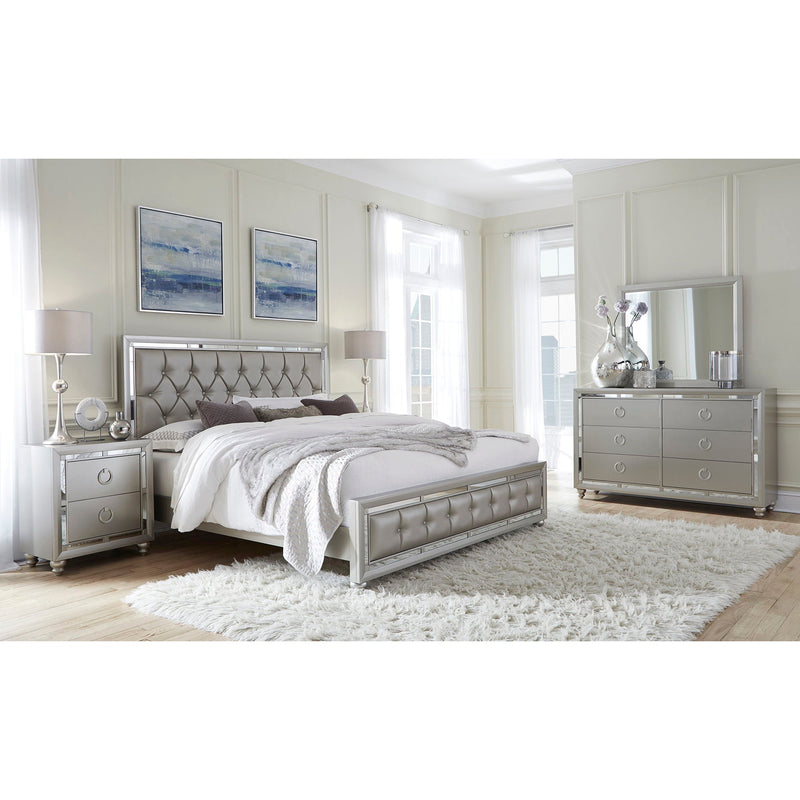Gemstone Silver Accent Chest with Mirror Accents - Chloe, photo 6 of 6