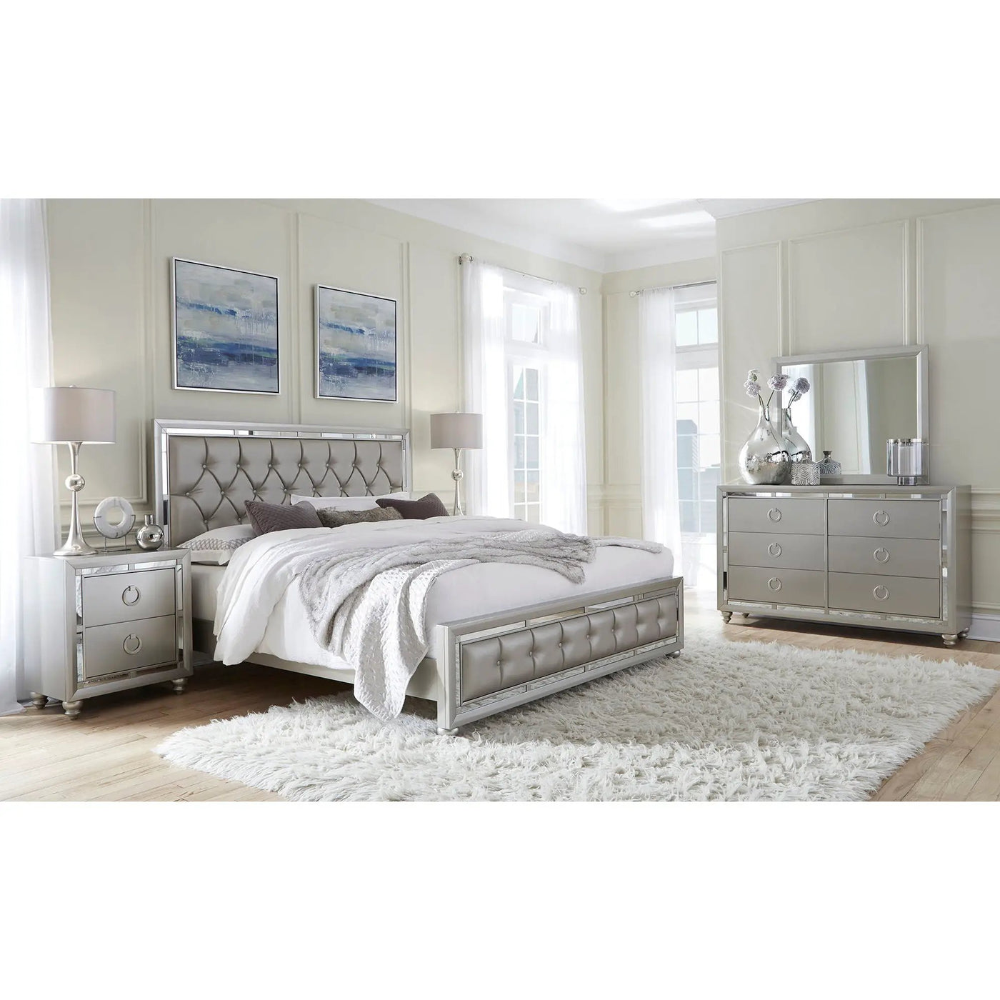Chloe - Elegant Design Bed by HouseOfZazla