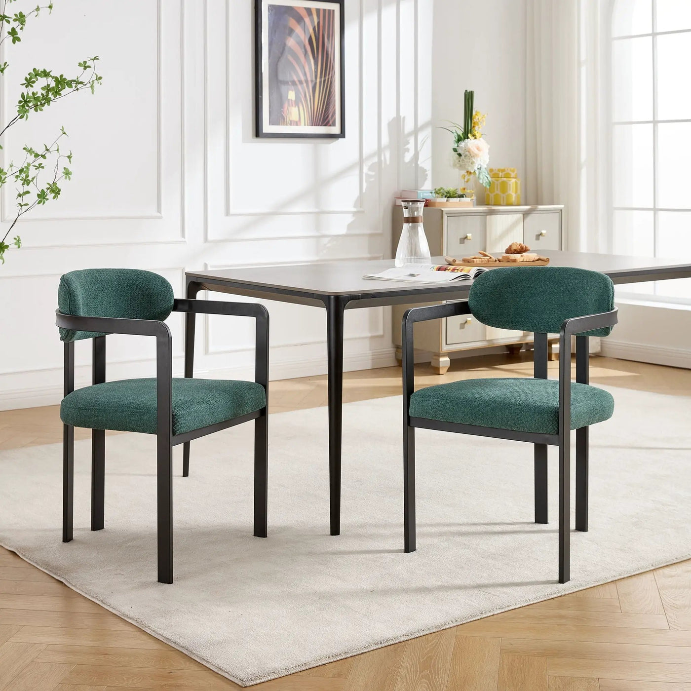 Dining Arm Chairs (Set of 2) by HouseOfZazla