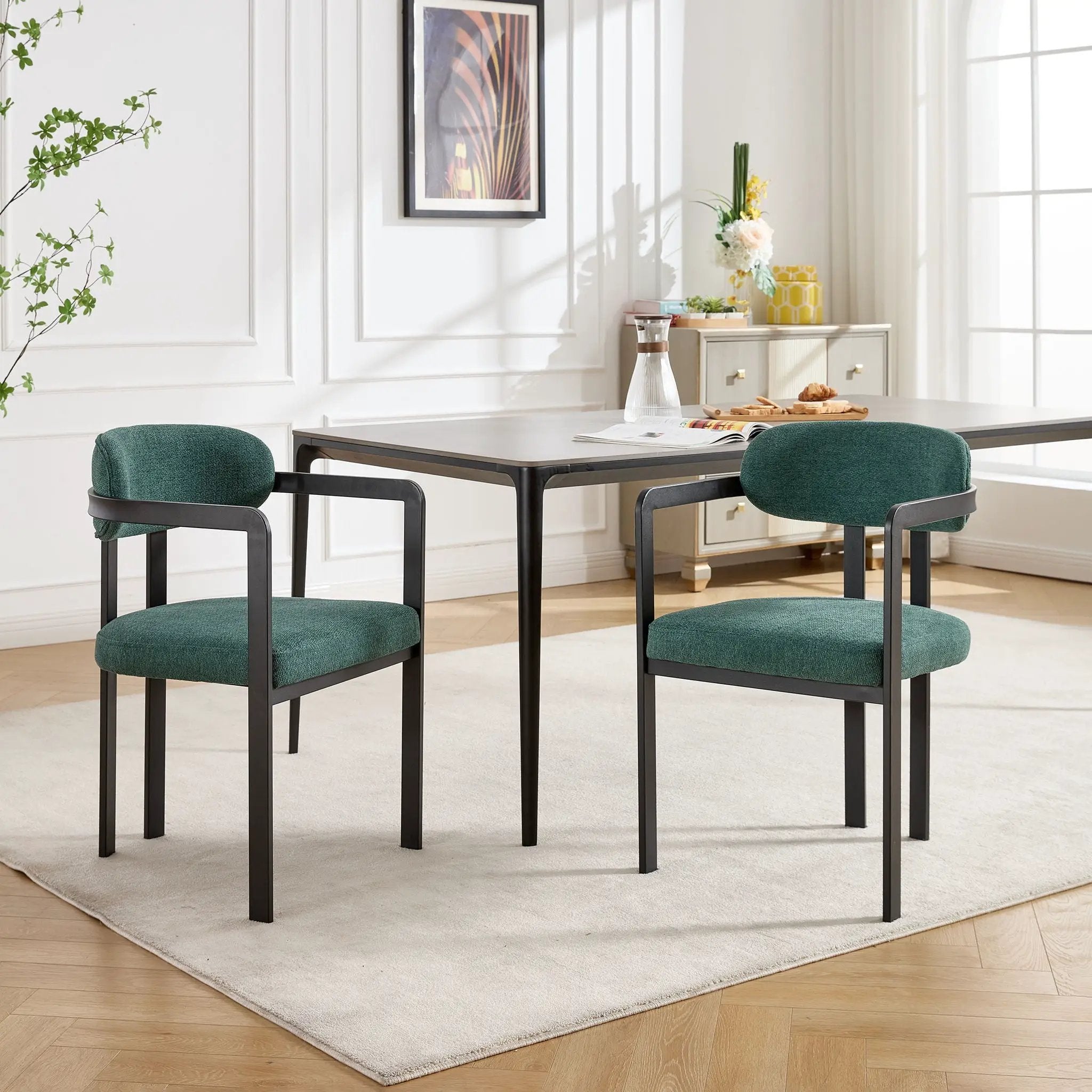Dining Arm Chairs (Set of 2) by Unique Piece Furniture