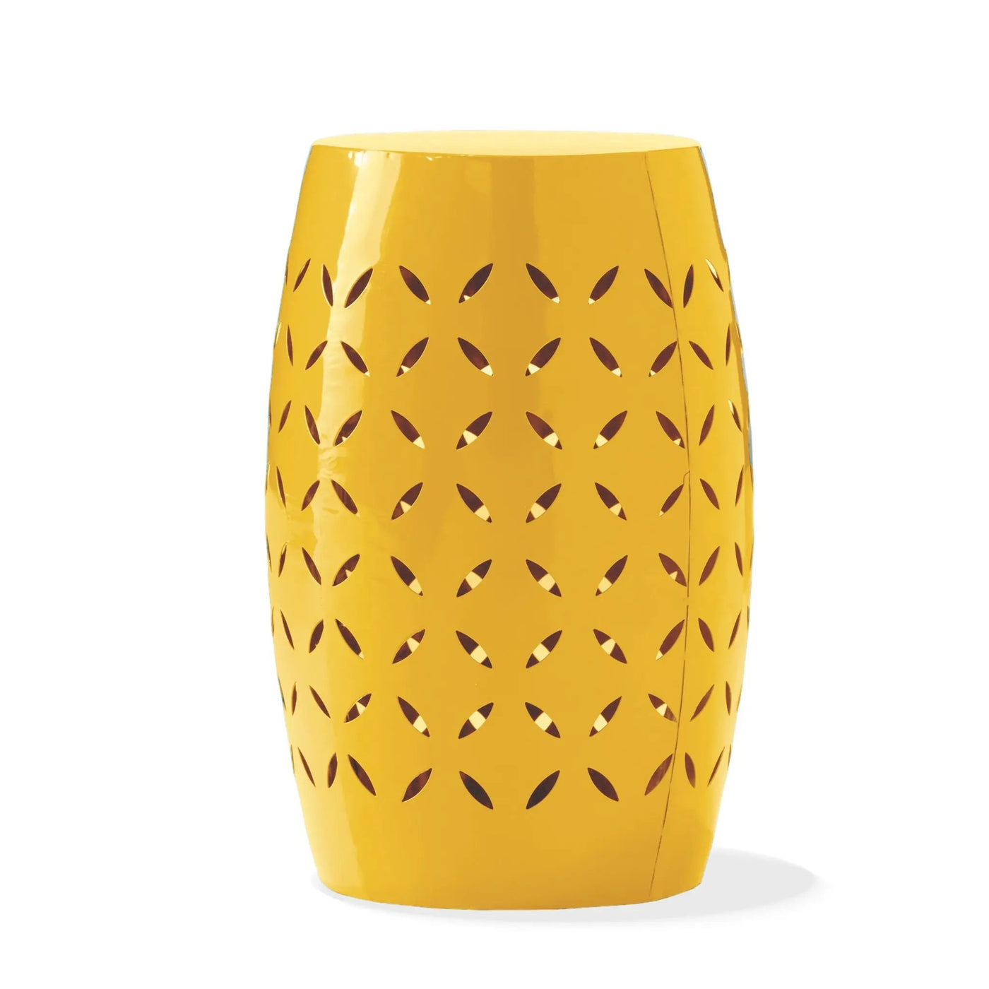 Outdoor Side Table With Barrel Shape by HouseOfZazla