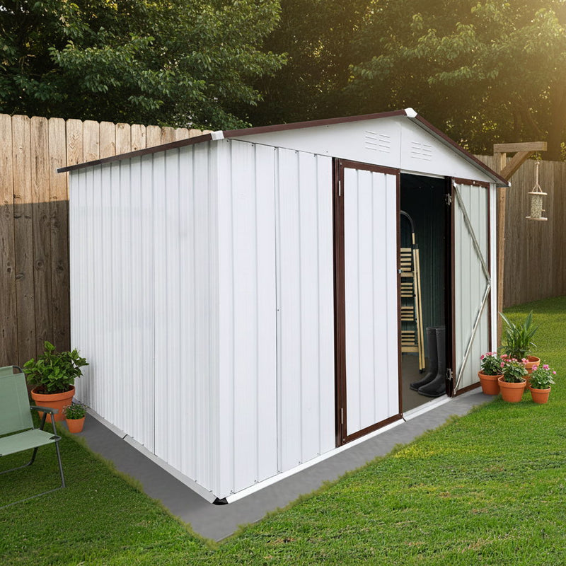 10' x 8' Garden Sheds Outdoor Storage Sheds by HouseOfZazla