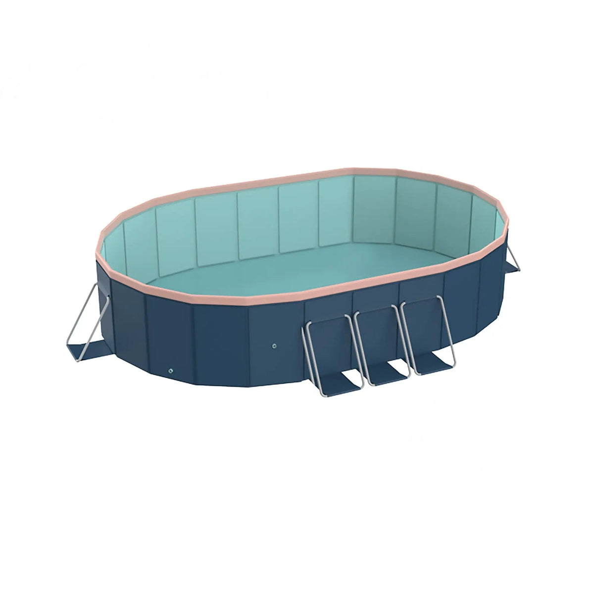 3.0m PVC Folding Pool (Not Inflatable) by HouseOfZazla