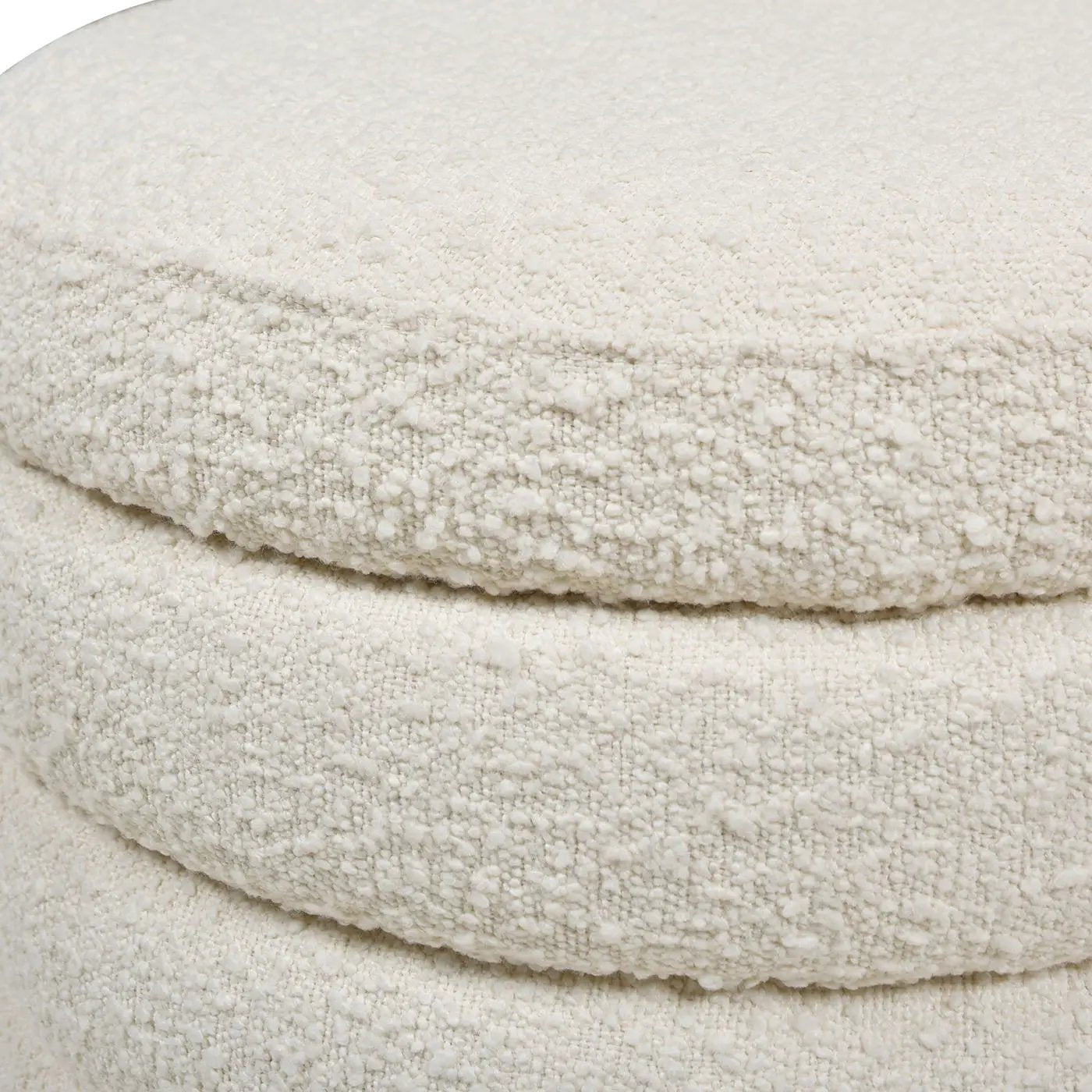 Fuji - Oversized Round Storage Ottoman by Unique Piece Furniture