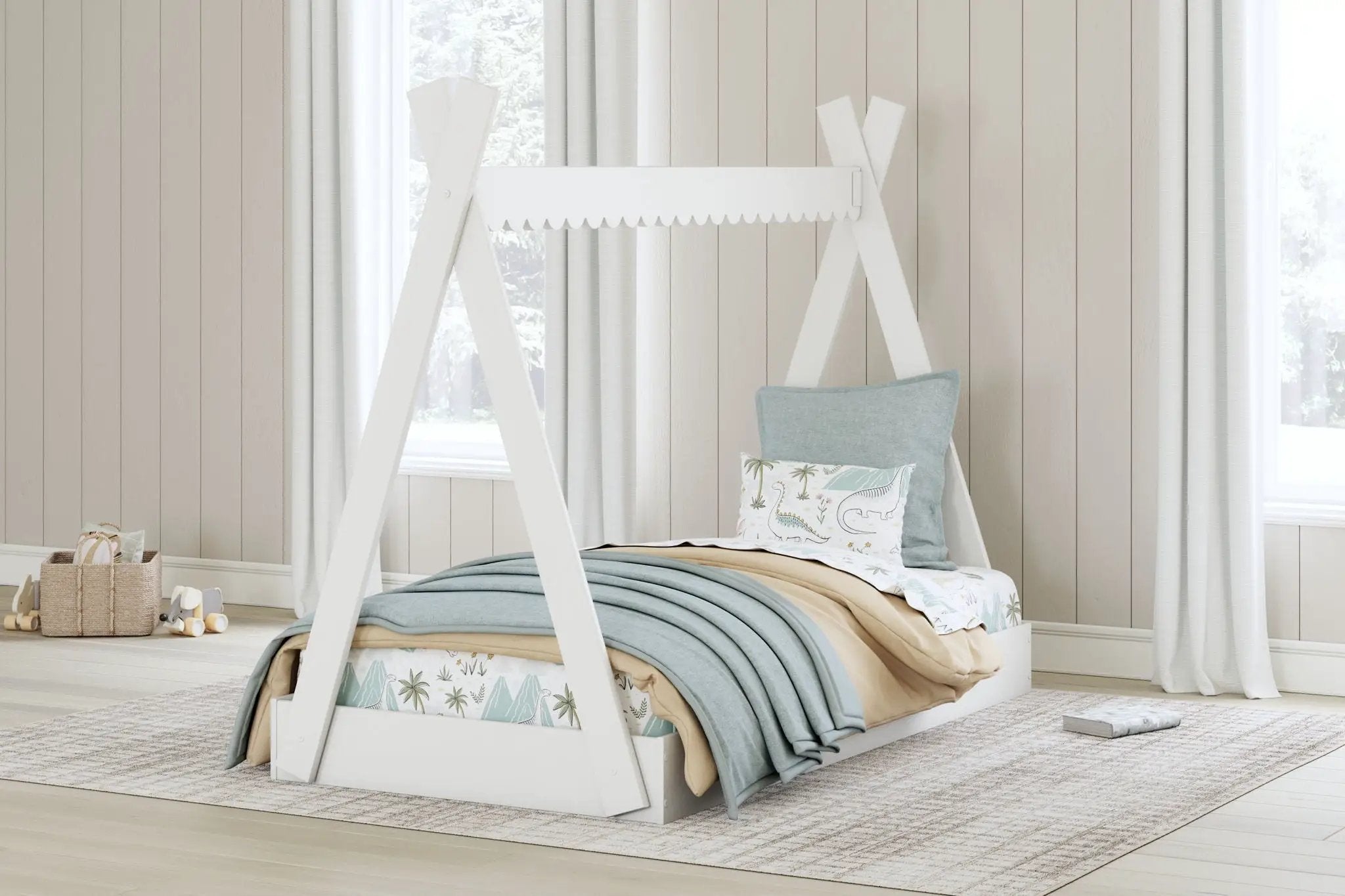 Hallityn - Tent Complete Bed In Box by Unique Piece Furniture