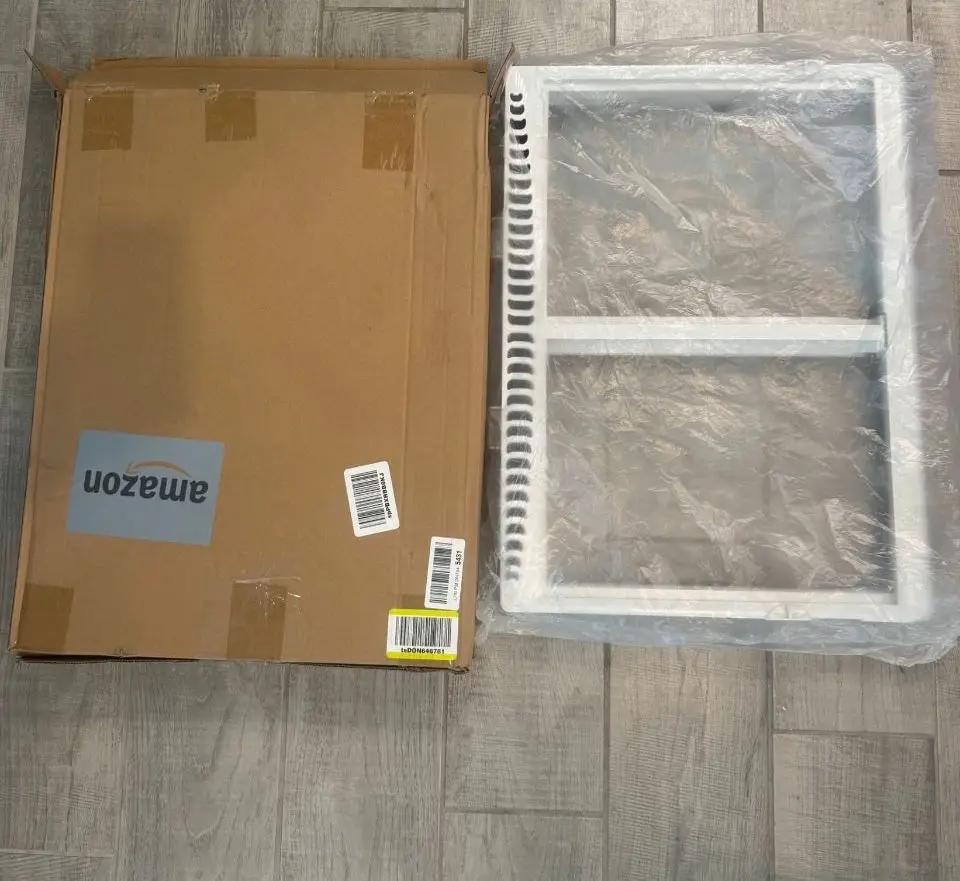 Open Box FBULWSEC 240364787 Refrigerator Crisper Drawer Cover Frame Crisper Pan Cover Compatible with Frigidaire Refrigerator-Replaces 240364714, 2403 by Selzalot