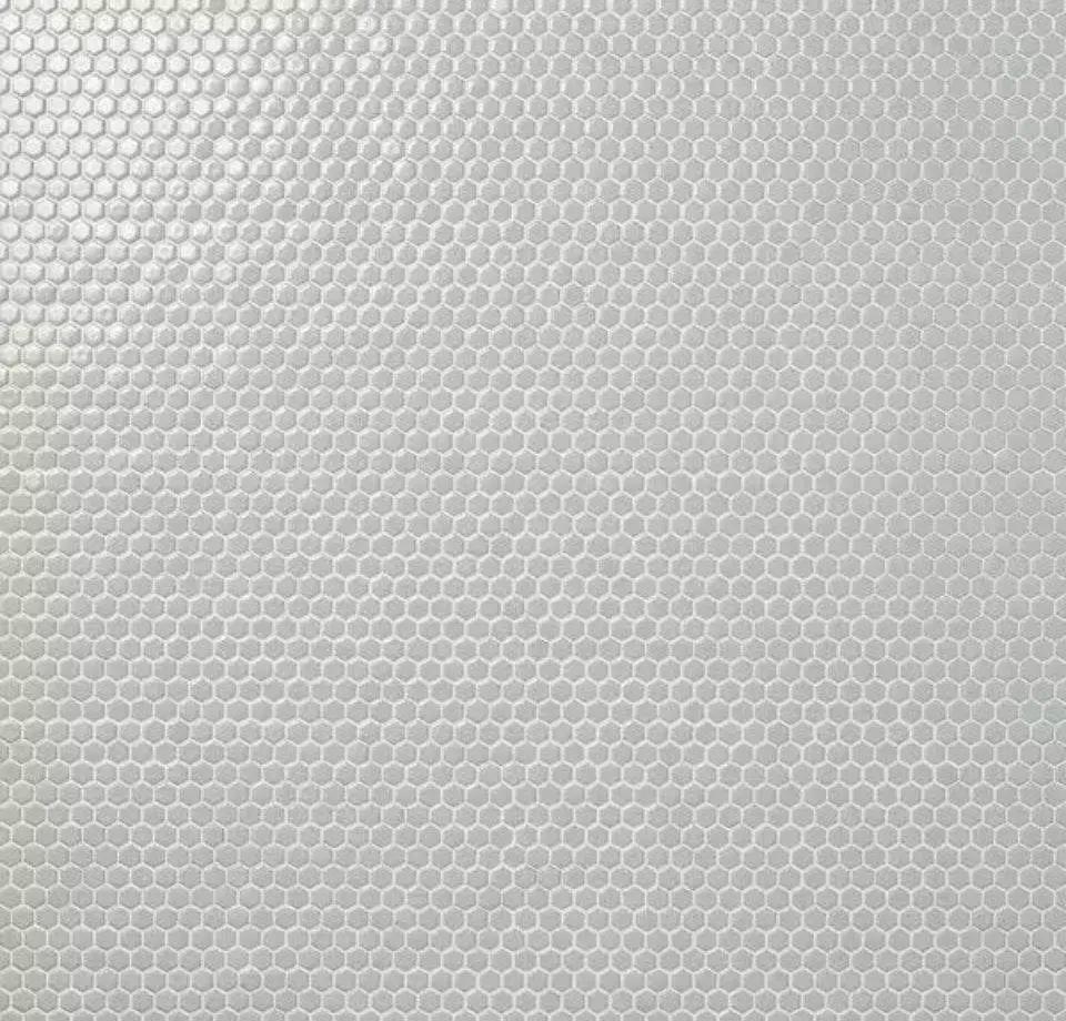 Open Box Bliss Edged Hexagon Sage 10.03 in. x 11.61 in. Tt Porcelain Floor and Wall Mosaic Tile (0.80 Sq. Ft./Each) by Selzalot