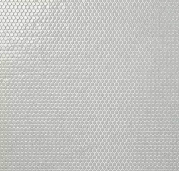 Open Box Bliss Edged Hexagon Sage 10.03 in. x 11.61 in. Tt Porcelain Floor and Wall Mosaic Tile (0.80 Sq. Ft./Each)